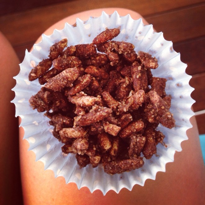 The healthy chocolate crackle.