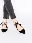 River Island Tie Up Ballerina Shoe