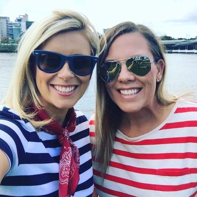 Katy and I have sworn allegiance to Team Stripes.