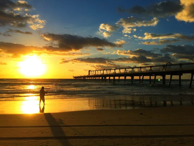 Sunrise at Southport