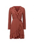 Forever New Bamby Wrap Frill Dress