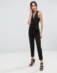 ASOS wrap front jumpsuit