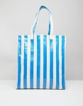 Stradivarius Bold Stripe Shopper